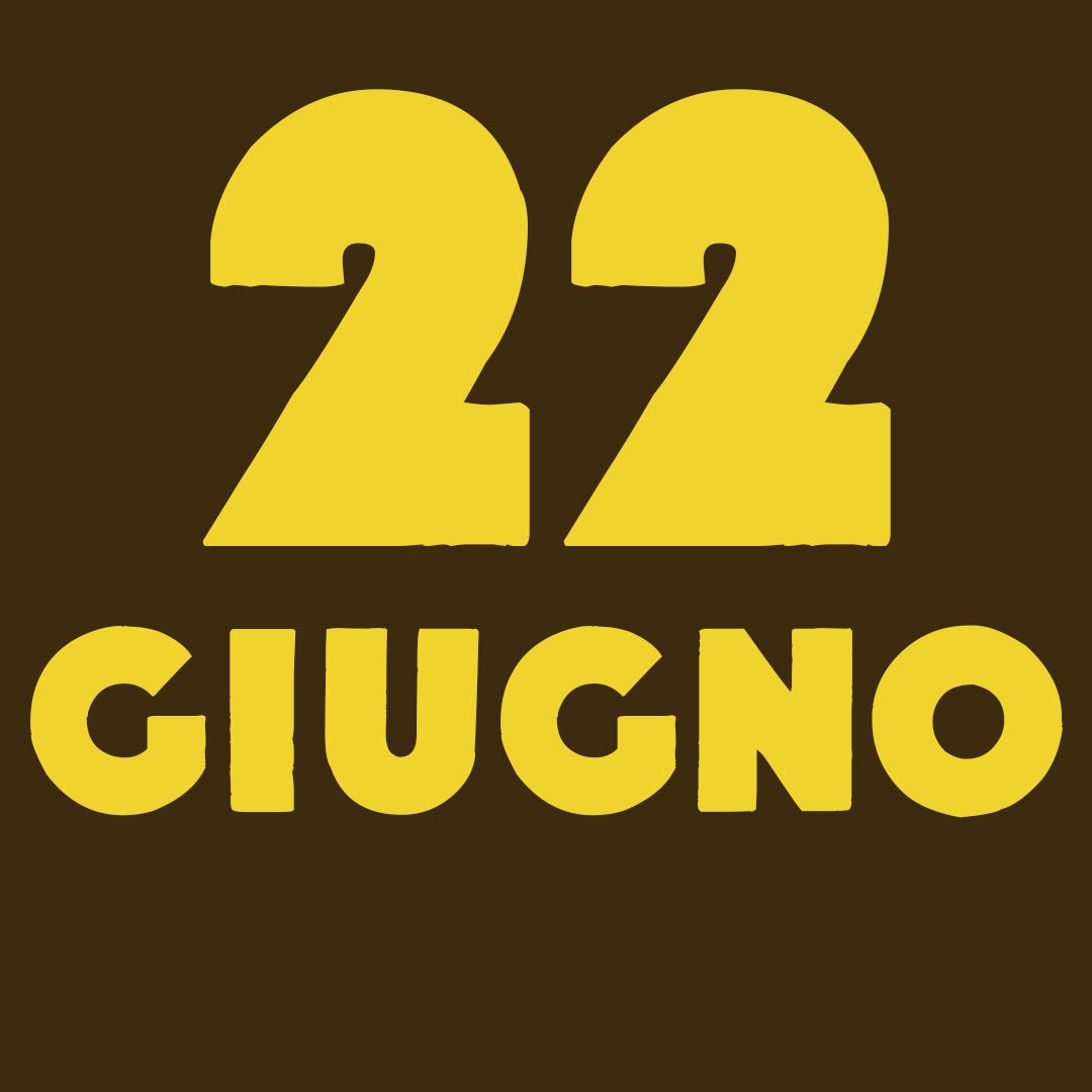 programma 22 giugno